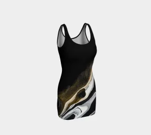 Liquid Earth Bodycon Dress