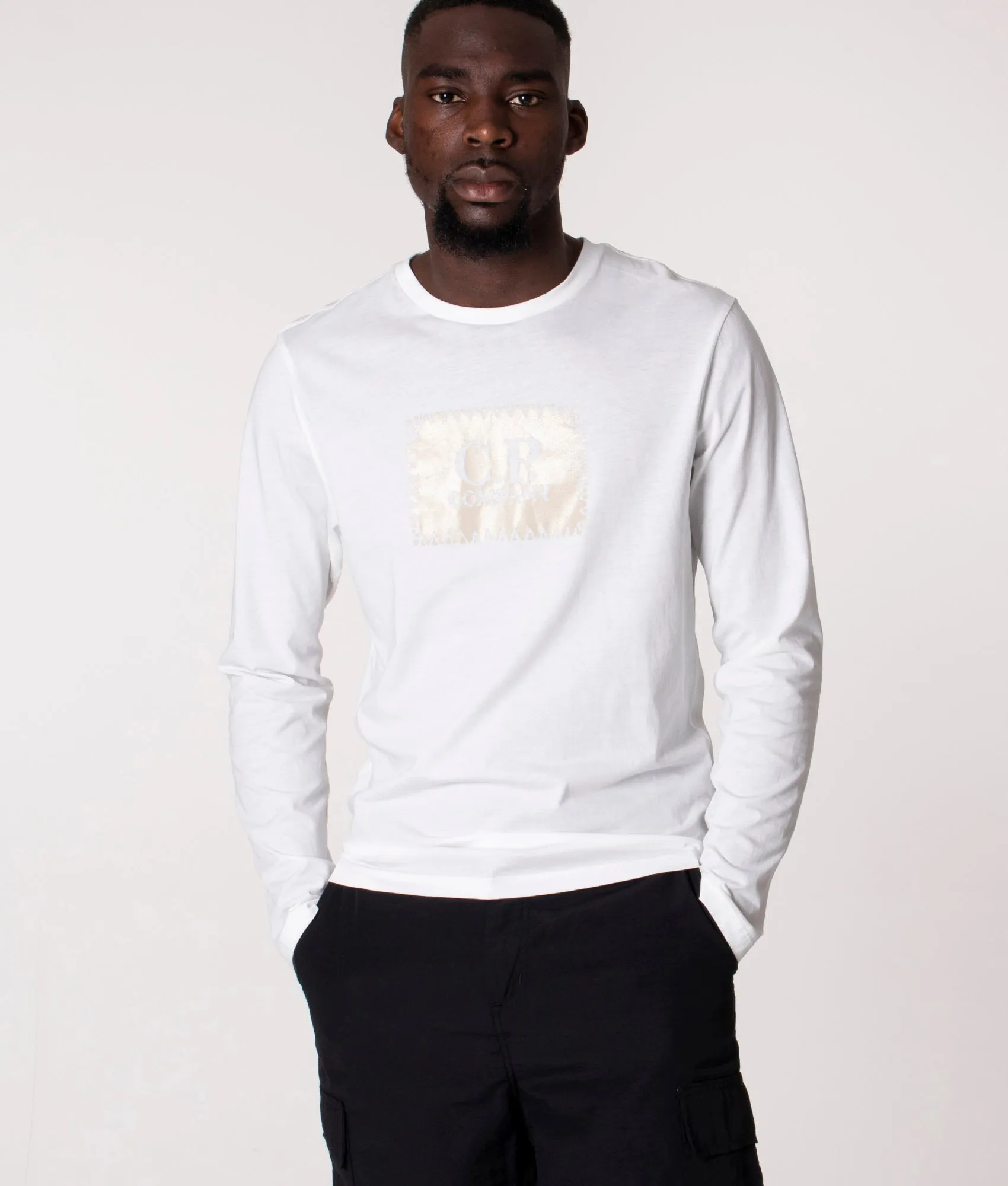 Long Sleeve Label Logo T-Shirt