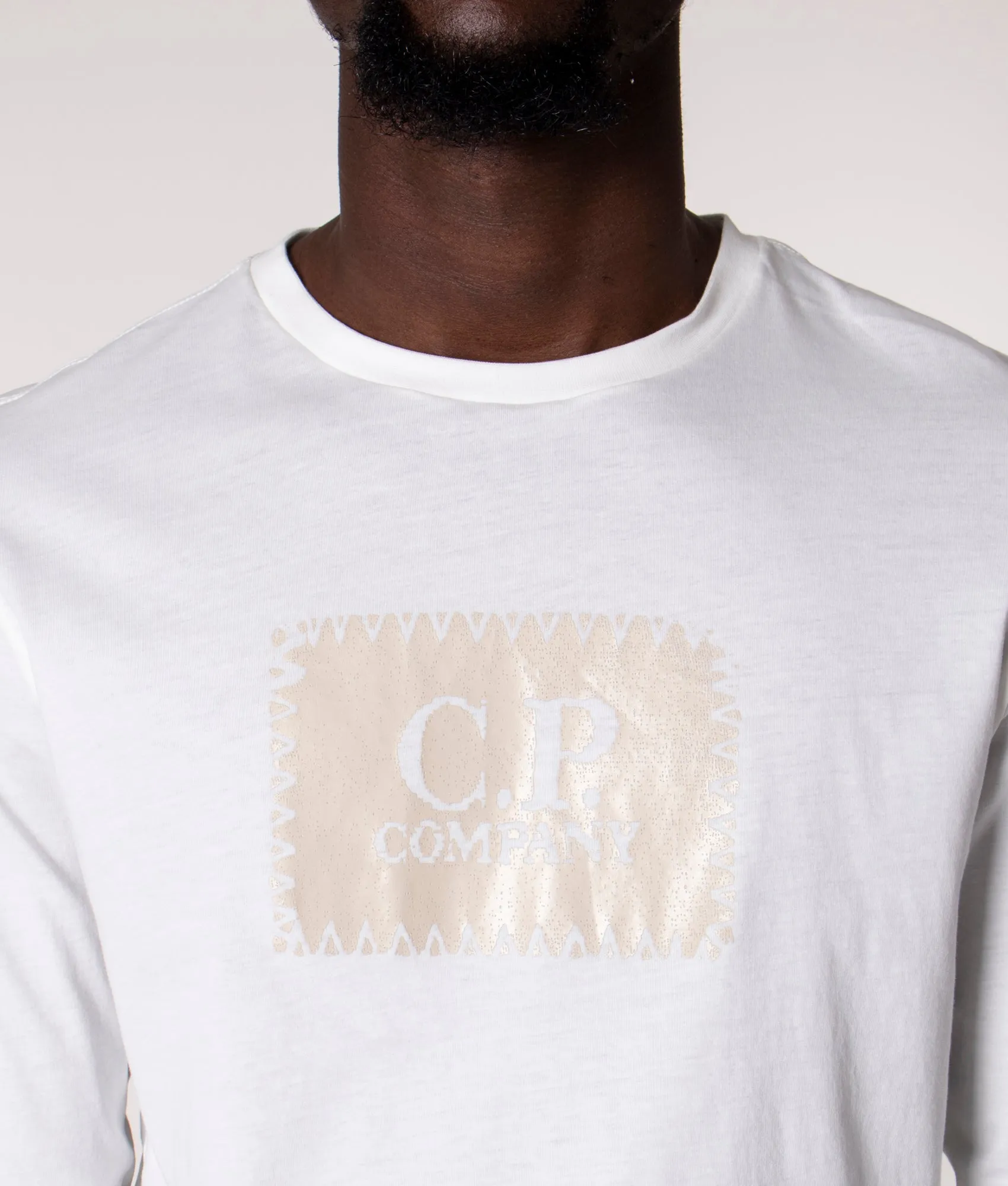 Long Sleeve Label Logo T-Shirt
