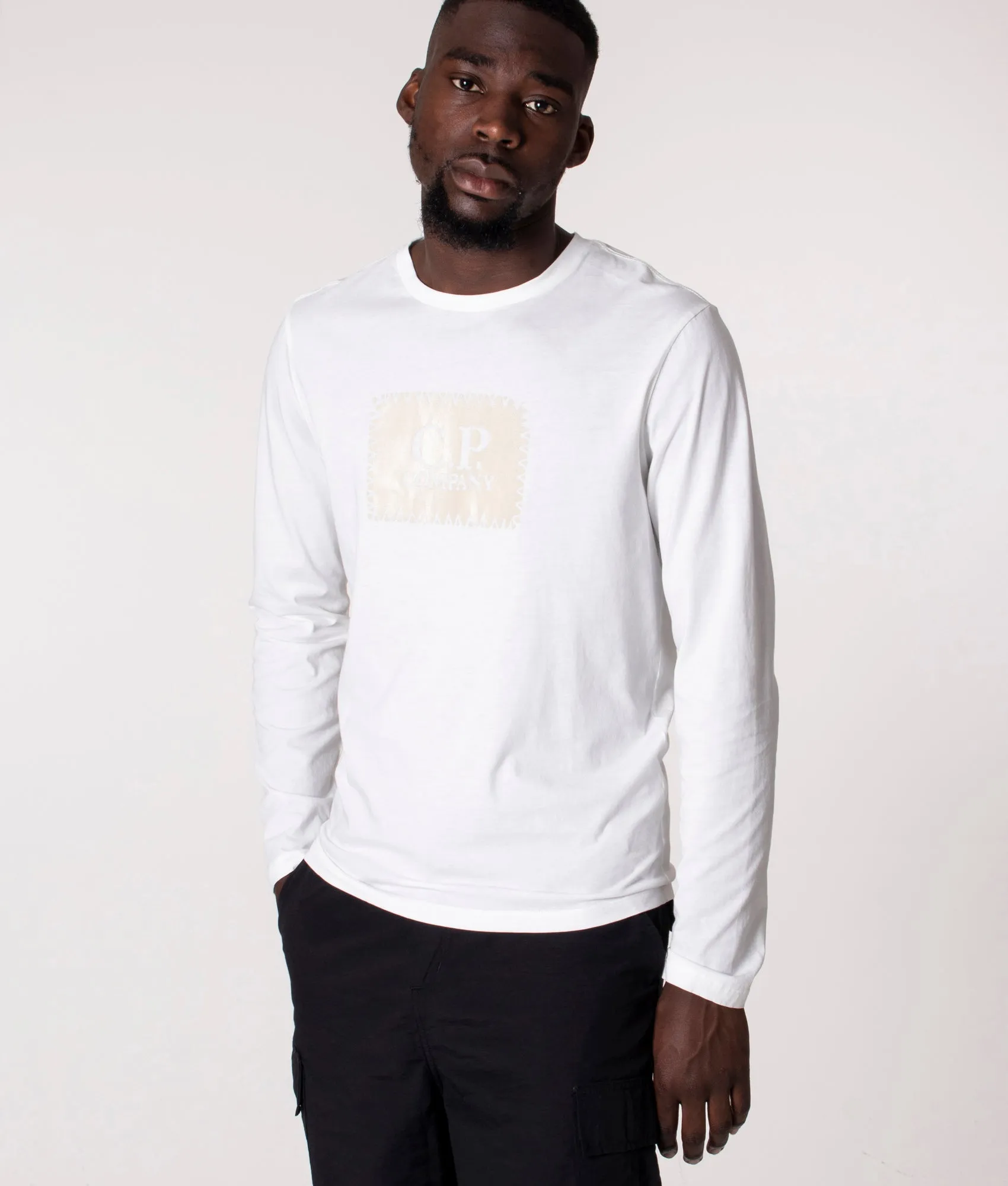 Long Sleeve Label Logo T-Shirt