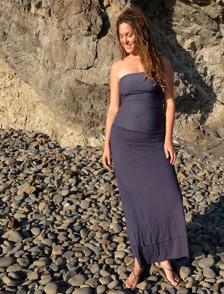 Love Me 2 Times Double Layer Simplicity Long Dress