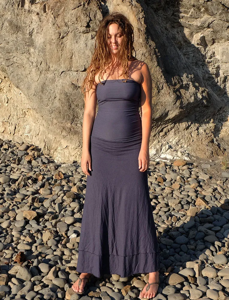 Love Me 2 Times Double Layer Simplicity Long Dress