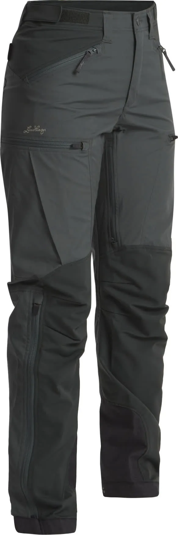 Lundhags Women&#x27;s Makke High Waist Curved Pant Dark Agave/Seaweed | Buy Lundhags Women&#x27;s Makke High Waist Curved Pant Dark Agave/Seaweed here | Outnorth
