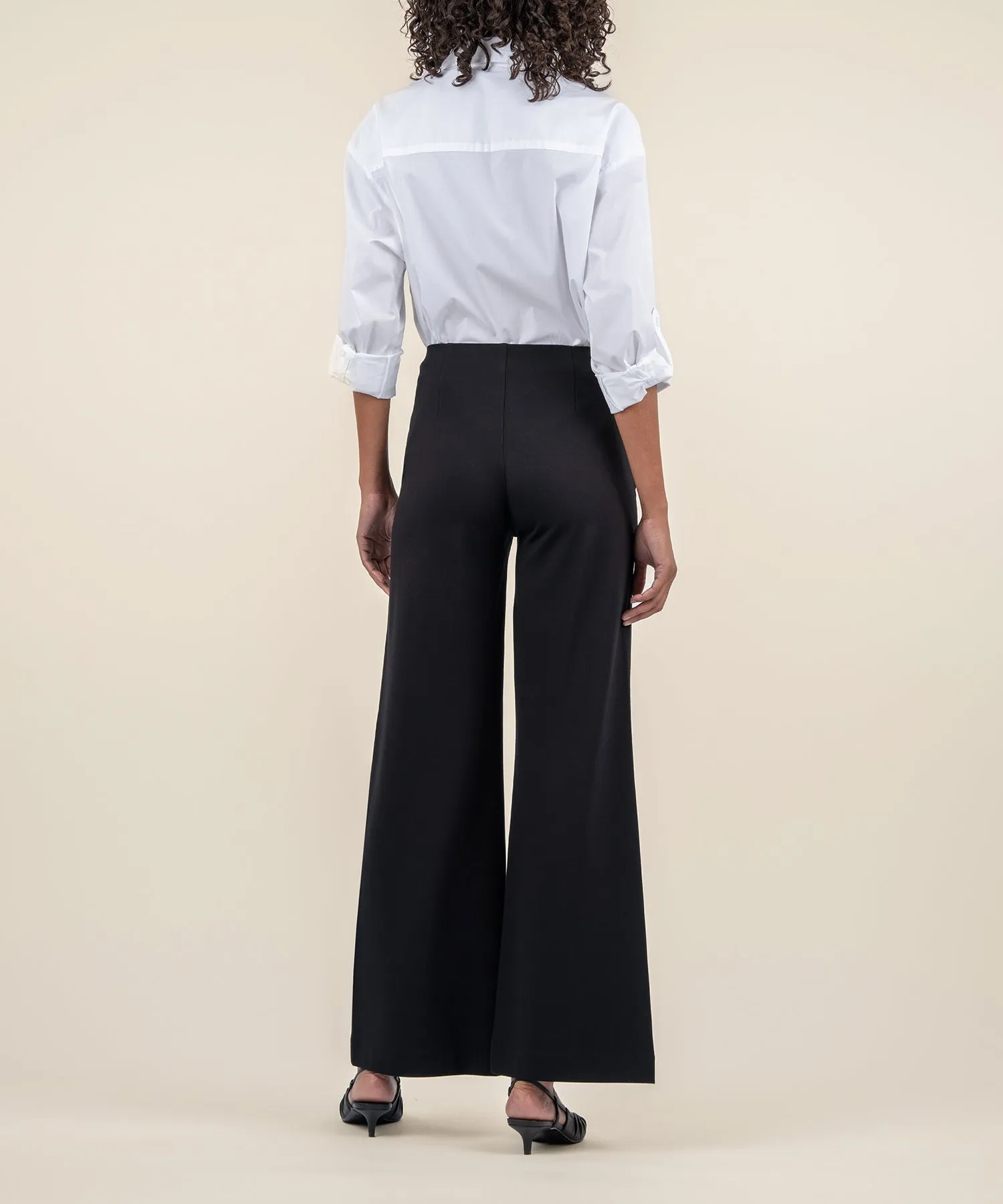 Meg High Rise Wide Leg Trouser