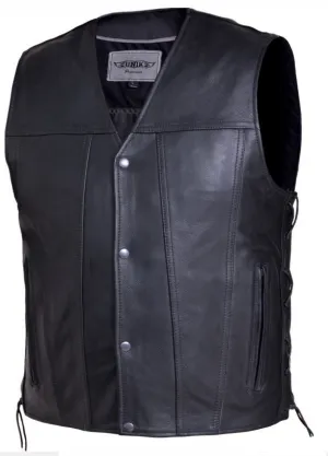 Mens PREMIUM Vest Soft Cowhide