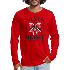 Merry Christmas Santa & Co Men's Premium Long Sleeve T-Shirt
