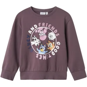 Name It Arctic Dusk Nira Bluey Regular Sweatshirt
