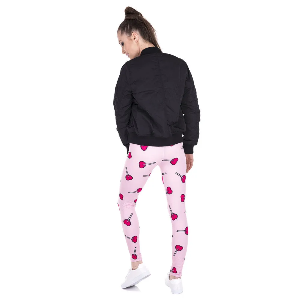 New Fashion Women Leggings Unicorn And Sweets Printing Leggins Fitness Legging Sexy High Waist Pants