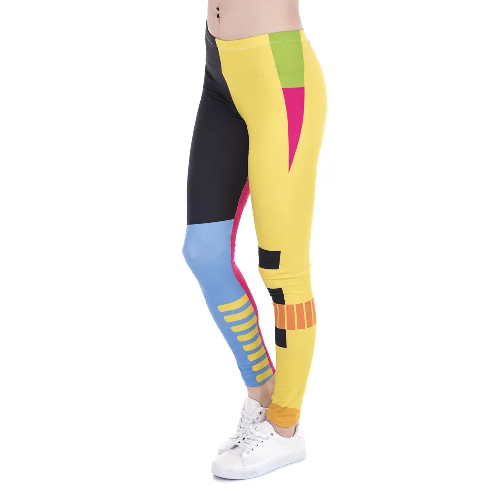 New Fashion Women Leggings Unicorn And Sweets Printing Leggins Fitness Legging Sexy High Waist Pants