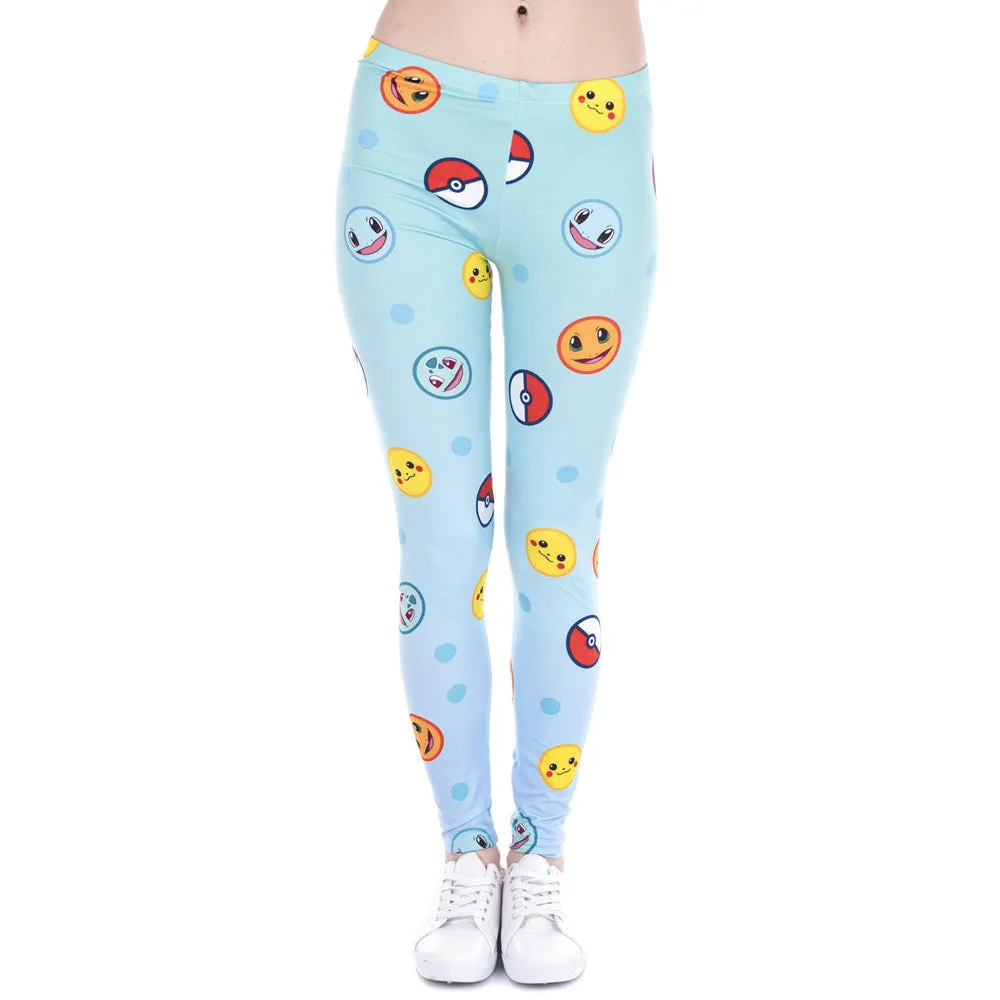 New Fashion Women Leggings Unicorn And Sweets Printing Leggins Fitness Legging Sexy High Waist Pants