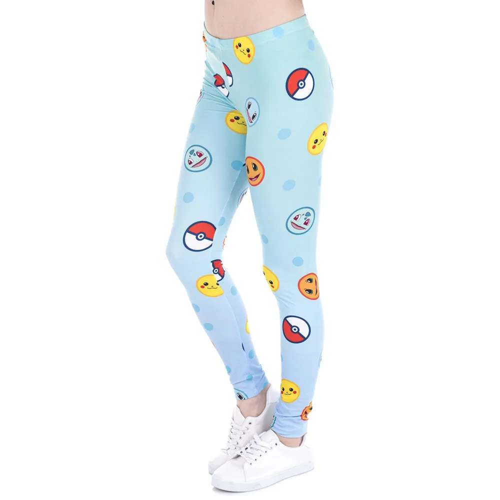 New Fashion Women Leggings Unicorn And Sweets Printing Leggins Fitness Legging Sexy High Waist Pants