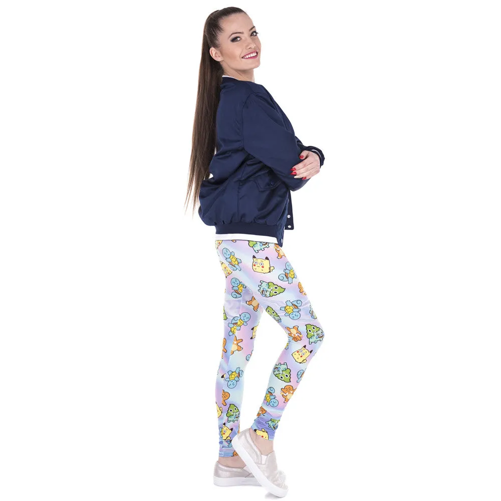 New Fashion Women Leggings Unicorn And Sweets Printing Leggins Fitness Legging Sexy High Waist Pants