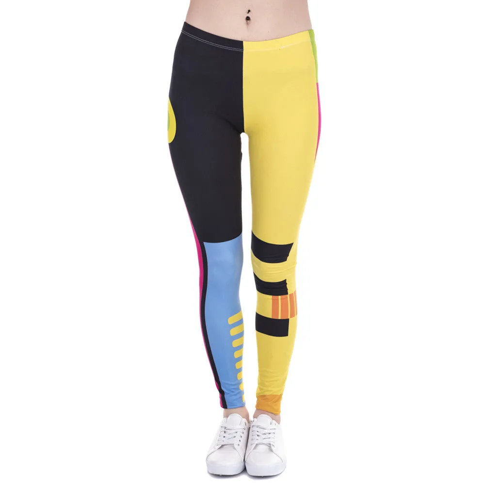 New Fashion Women Leggings Unicorn And Sweets Printing Leggins Fitness Legging Sexy High Waist Pants