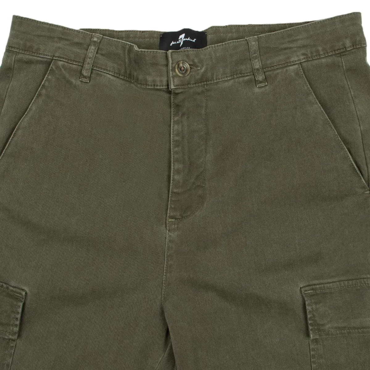 Nori Green Cargo Twill Chinos