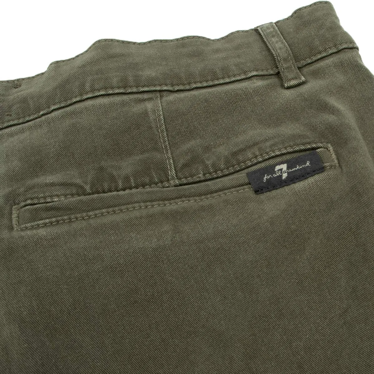Nori Green Cargo Twill Chinos