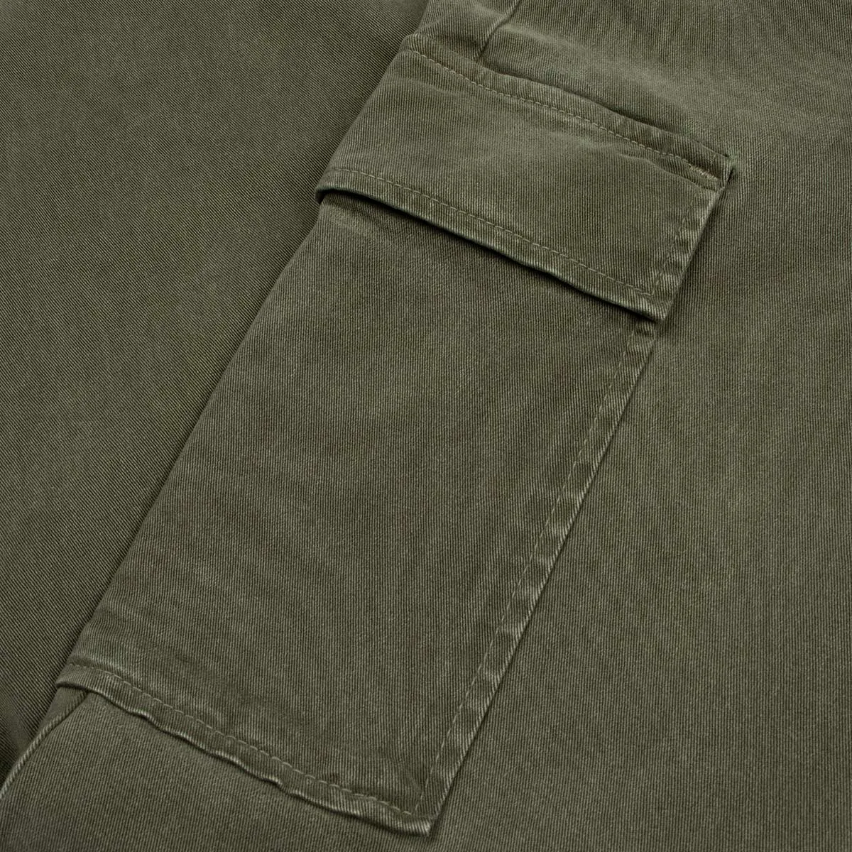 Nori Green Cargo Twill Chinos