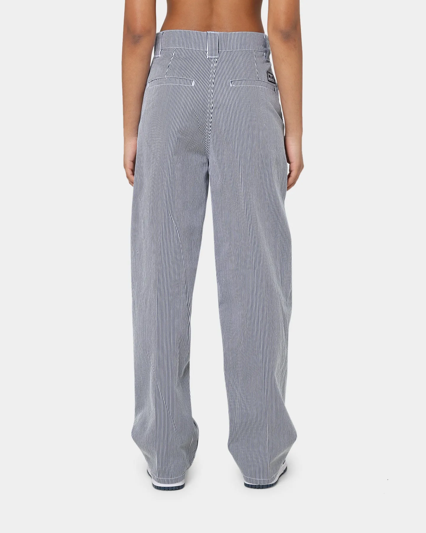 Obey Women's Haru Baggy Pants Blue Multi