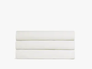Percale Top Sheet (Cream)