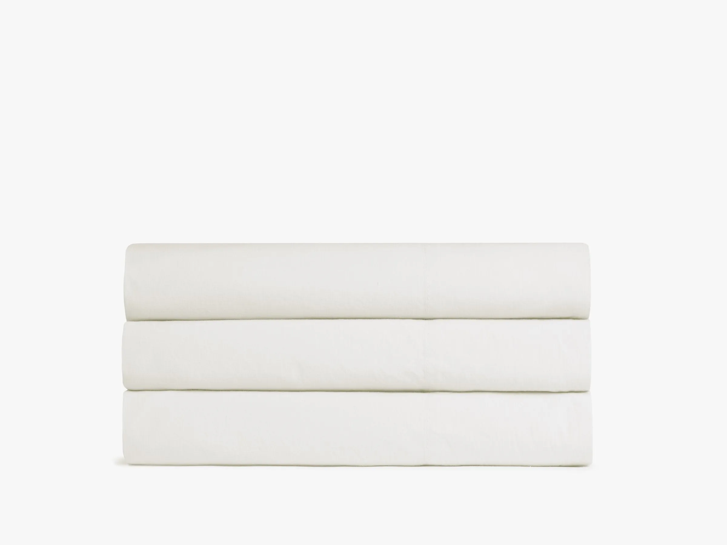 Percale Top Sheet (Cream)