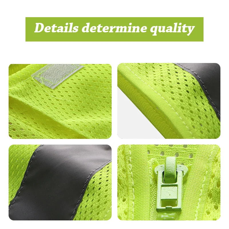 Reflective vest multi pockets for work(MJ-S13)
