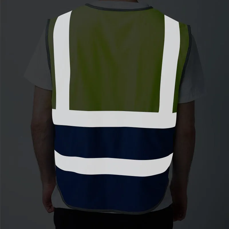 Reflective vest multi pockets for work(MJ-S13)