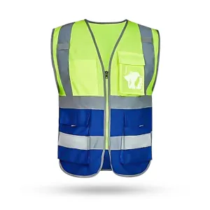 Reflective vest multi pockets for work(MJ-S13)