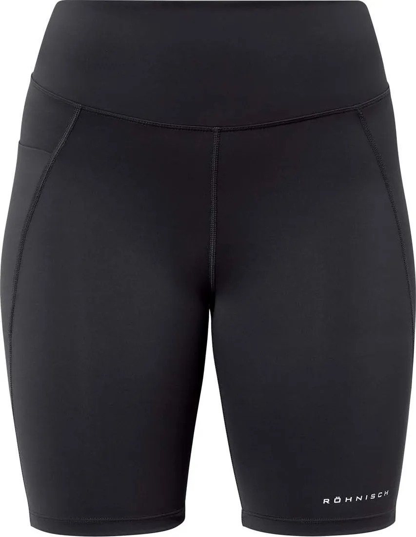 Röhnisch Women&#x27;s Flattering High Waist Bike Tights Black | Buy Röhnisch Women&#x27;s Flattering High Waist Bike Tights Black here | Outnorth