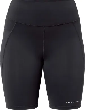 Röhnisch Women&#x27;s Flattering High Waist Bike Tights Black | Buy Röhnisch Women&#x27;s Flattering High Waist Bike Tights Black here | Outnorth