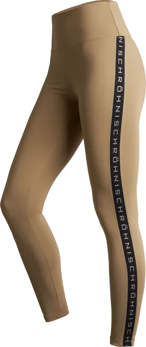Röhnisch Women&#x27;s Kay High Waist Tights (2022) Oak | Buy Röhnisch Women&#x27;s Kay High Waist Tights (2022) Oak here | Outnorth