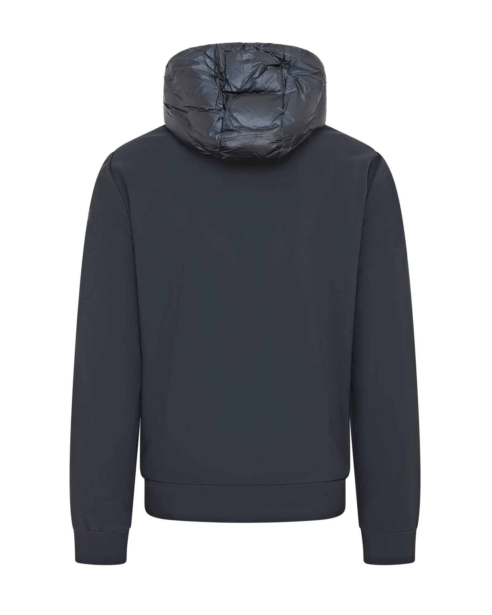 RRD Quilted Zip Hybrid Down Jacket (Lead Grey)