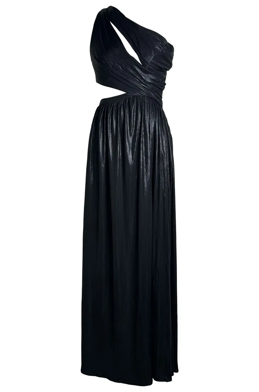 SANTORINI DRESS BLACK