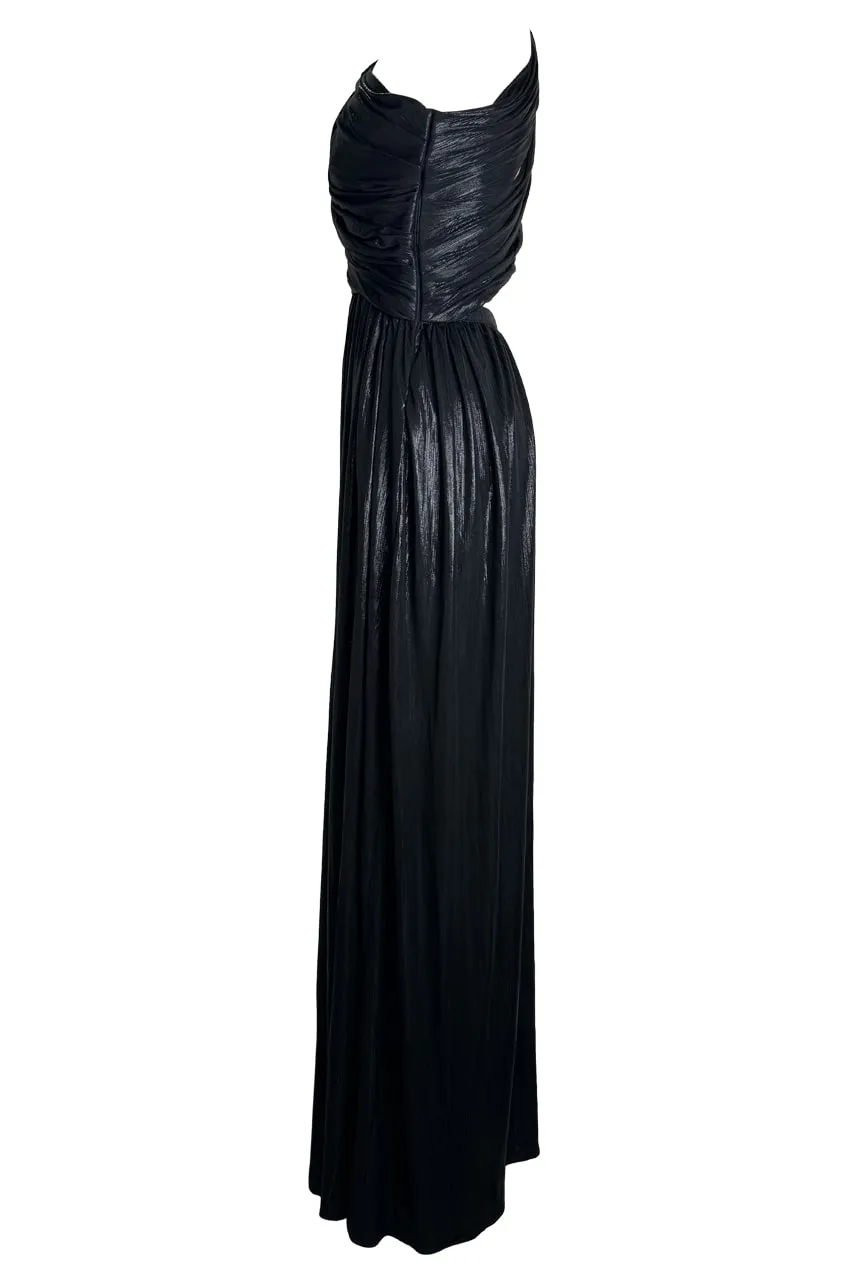 SANTORINI DRESS BLACK