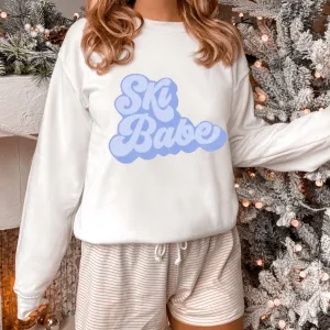 Ski Babe Graphic Sweatshirt
