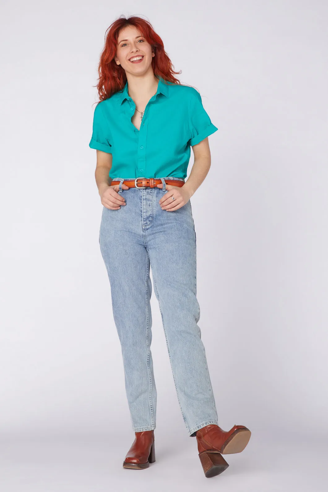 Sonic Short Sleeve Shirt Green