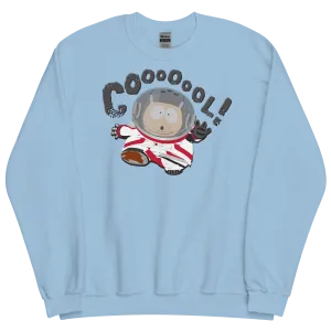 South Park Cartman Astronaut Coool! Fleece Crewneck Sweatshirt
