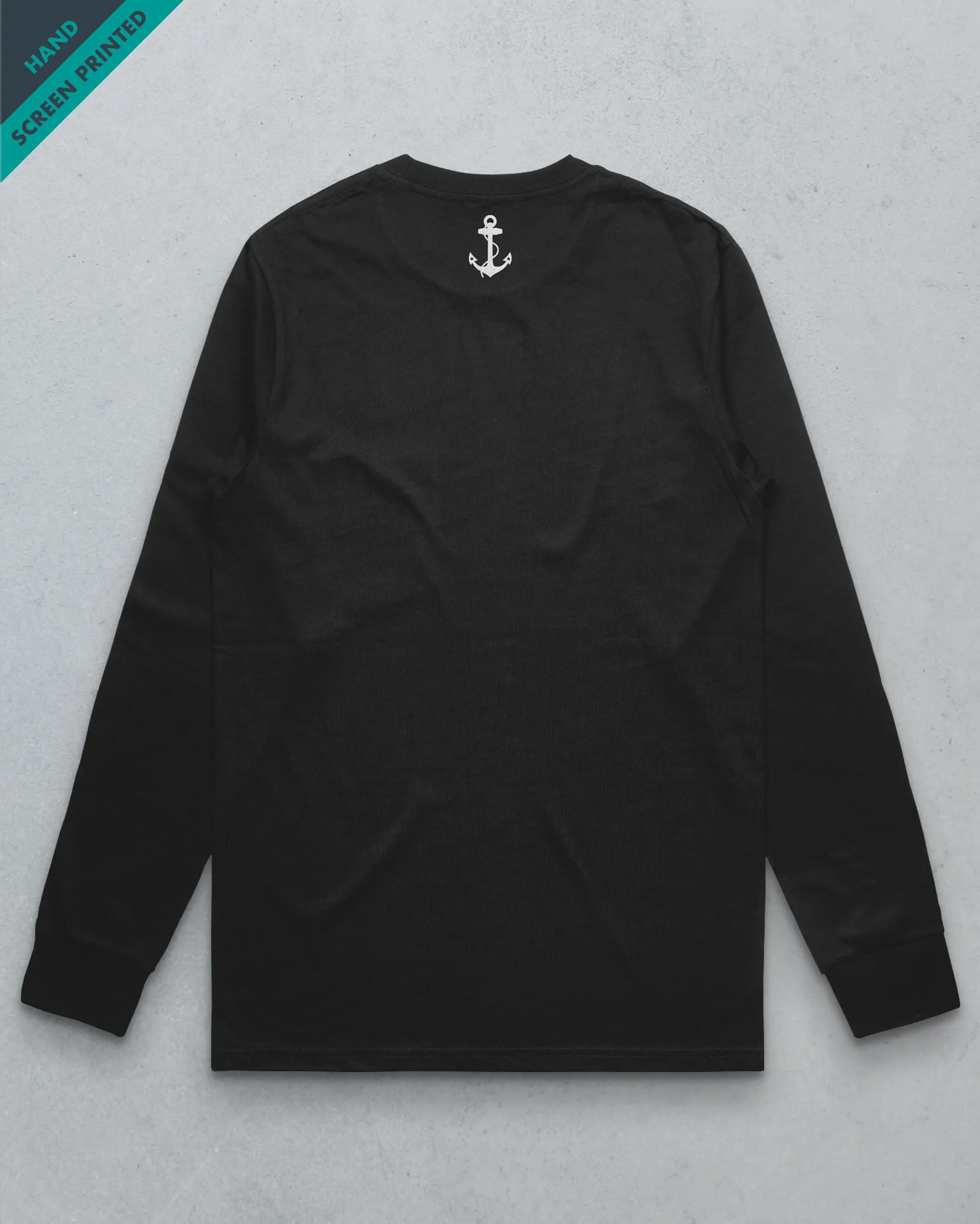 Stay True // Men's LS Tee - Black - Basics Range