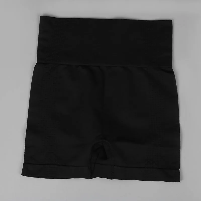 Stretchable Sporty High Waist Jogging Fitness Sets Women Seamless Knitted Yoga Activewear