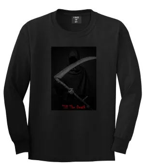 Till The Death Grim Reaper Long Sleeve T-Shirt