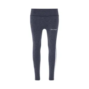 Track Leggings in Melange/Grey
