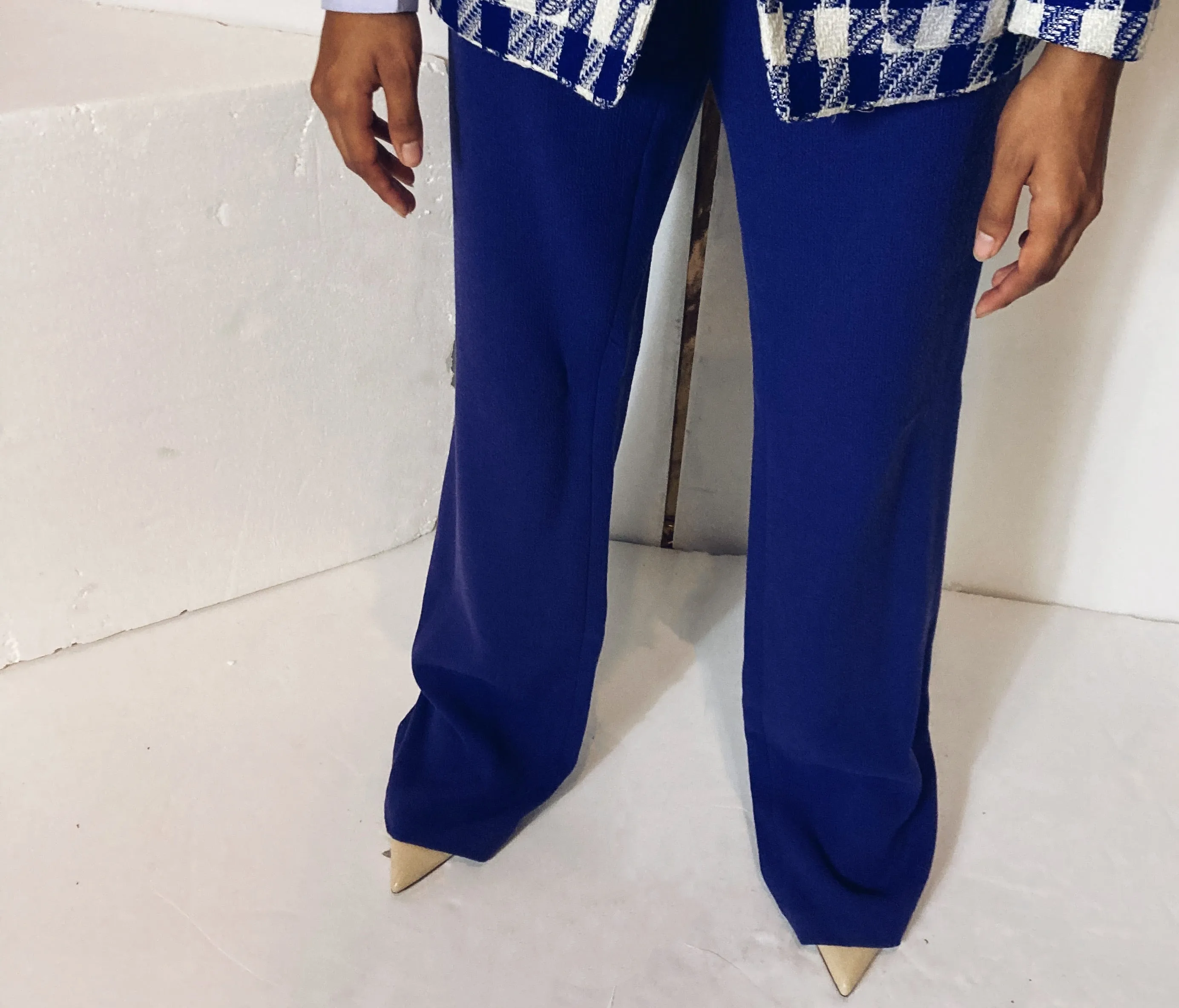 Uffizi Wool Crepe Pants
