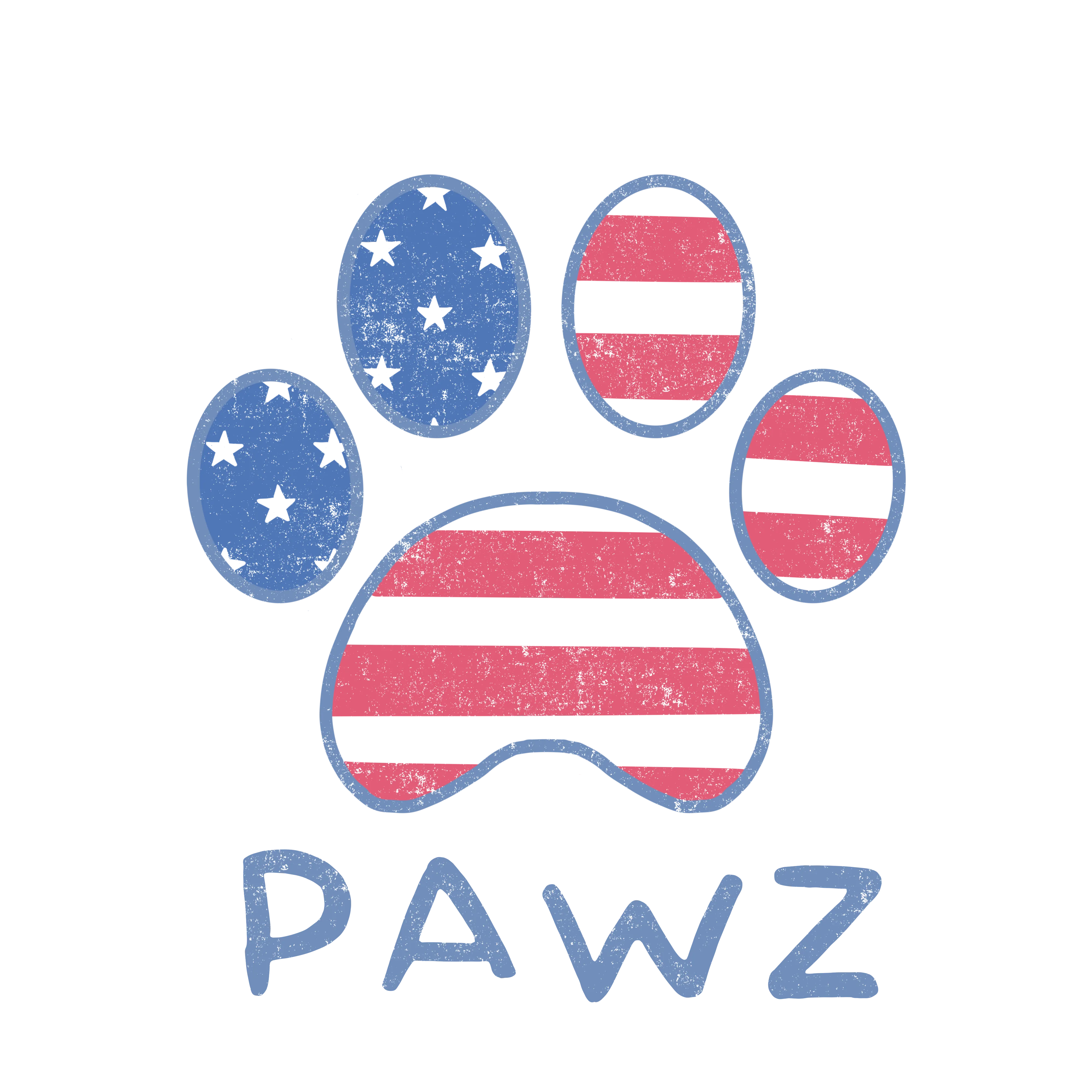 USA Flag (Adult Short Sleeve T-Shirt)