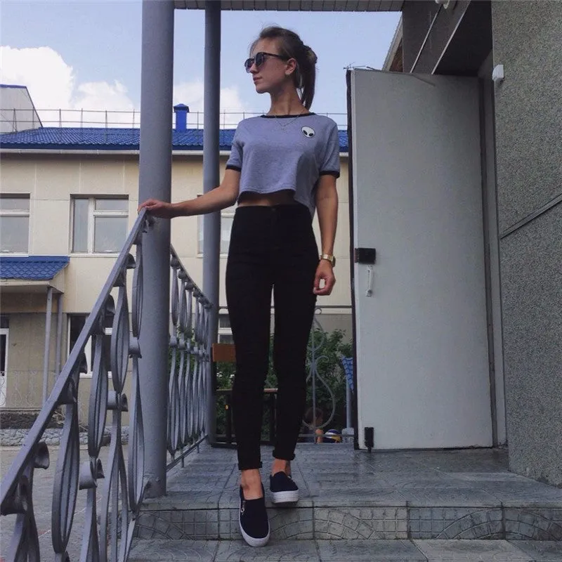 VenusFox High Waist Slim Fit Jeans