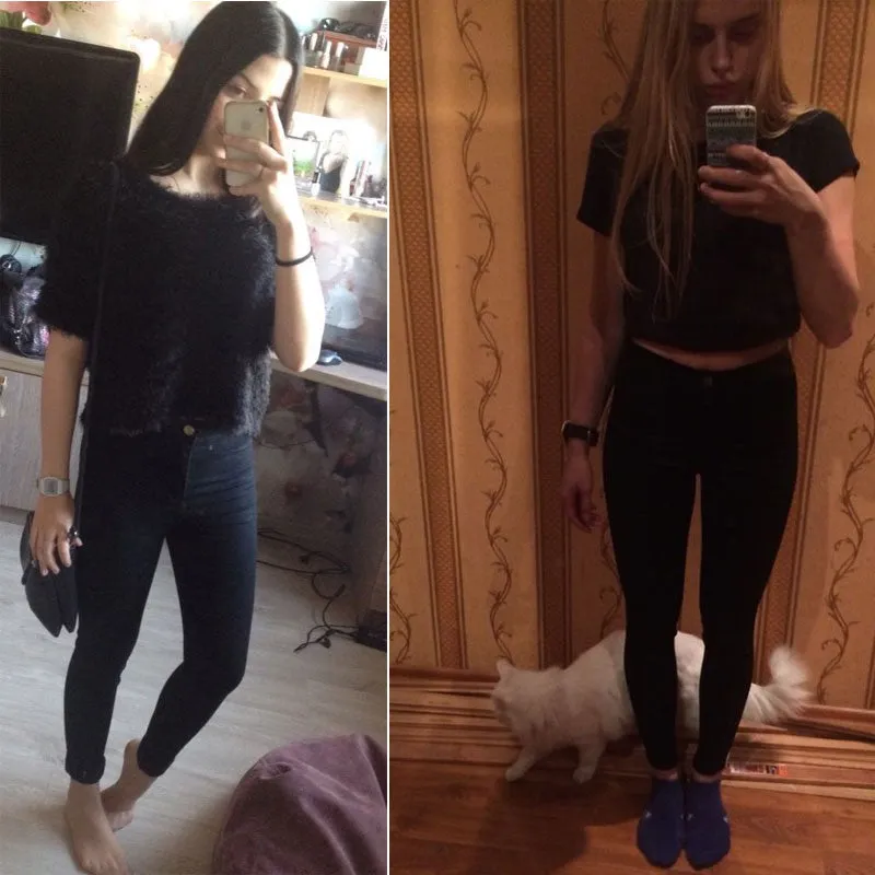 VenusFox High Waist Slim Fit Jeans