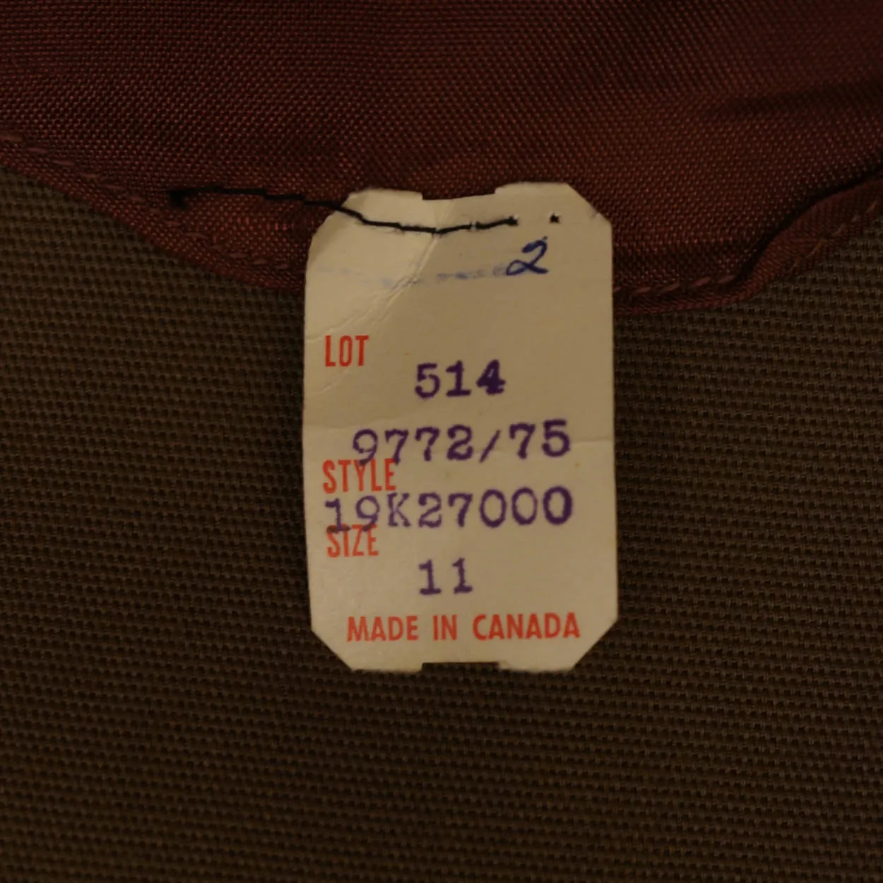 Vintage 1960s 70s Vest &amp; Pants Set Brown Linen Ladies Unused Size M