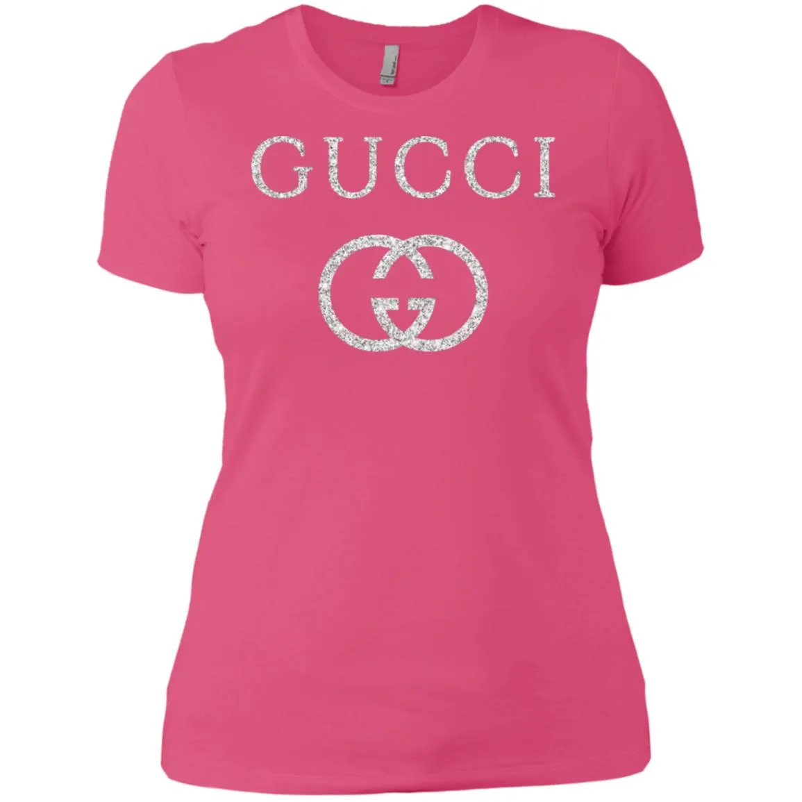 Vintage Gucci Logo Inspired Women Cotton T-Shirt