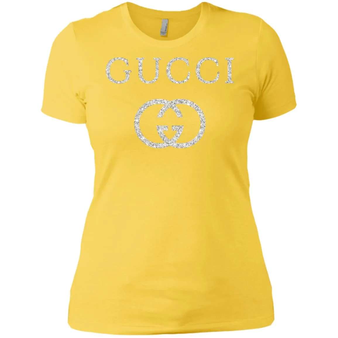 Vintage Gucci Logo Inspired Women Cotton T-Shirt