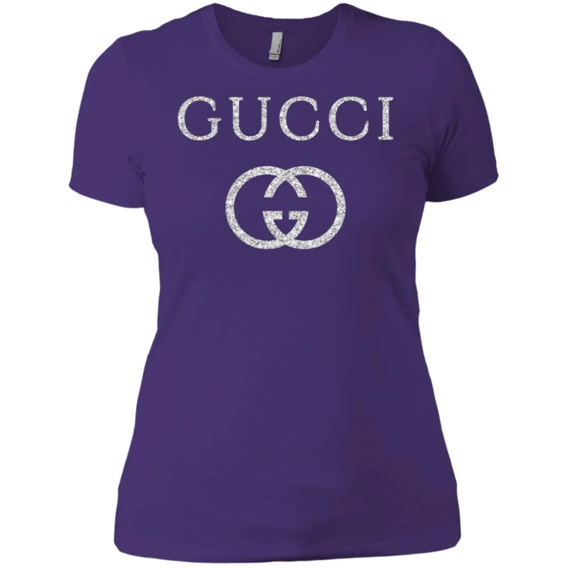Vintage Gucci Logo Inspired Women Cotton T-Shirt