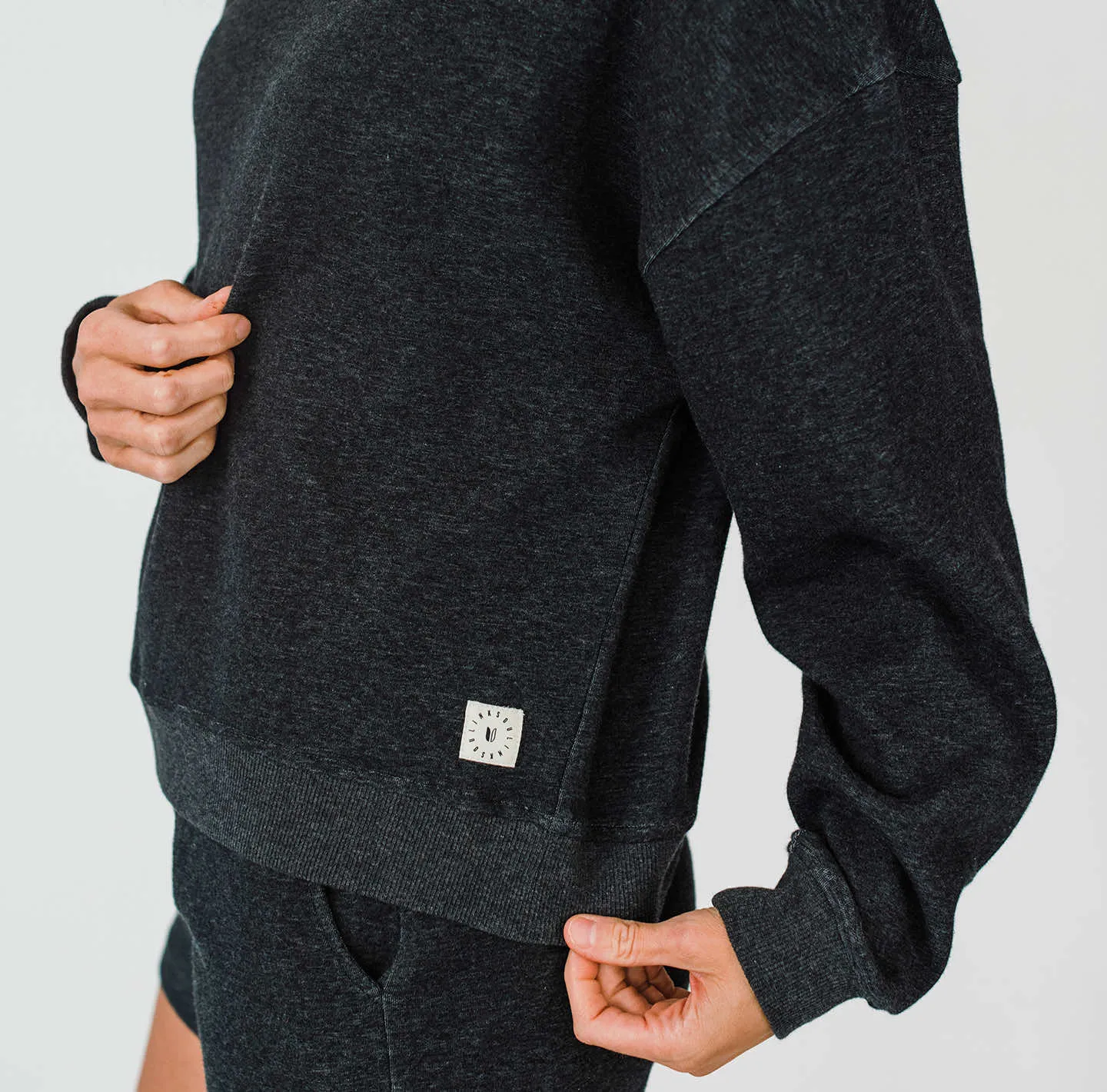 Women's Double-Knit Crew Sweatshirt