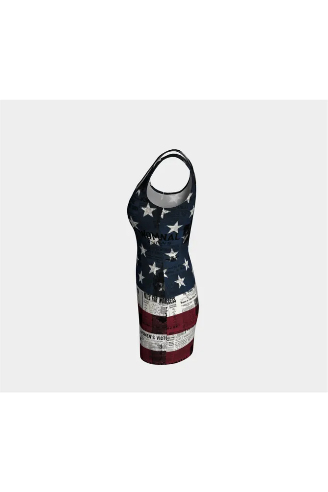 Women's Suffrage USA Bodycon Dress