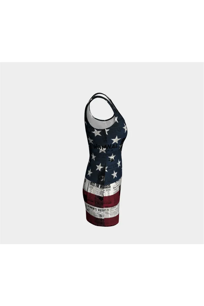 Women's Suffrage USA Bodycon Dress
